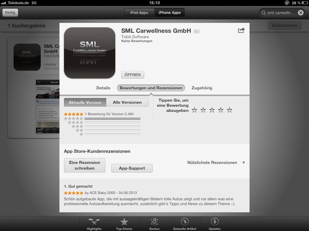 Die SMLC app
